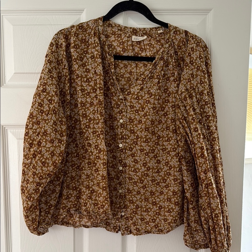 Doen button down blouse